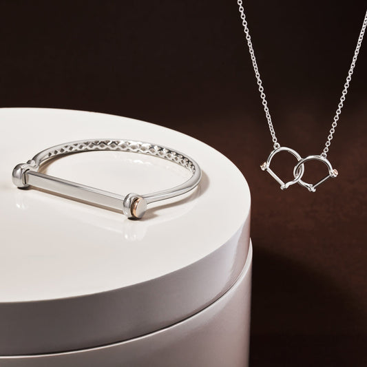 Royal Clogau® Sterling Silver Stirrup Bangle