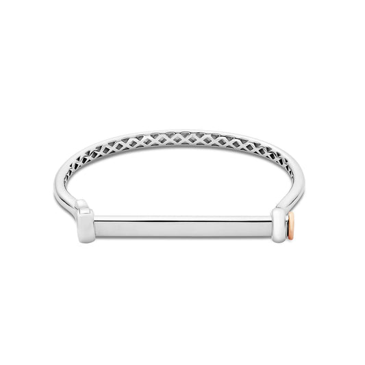 Royal Clogau® Sterling Silver Stirrup Bangle